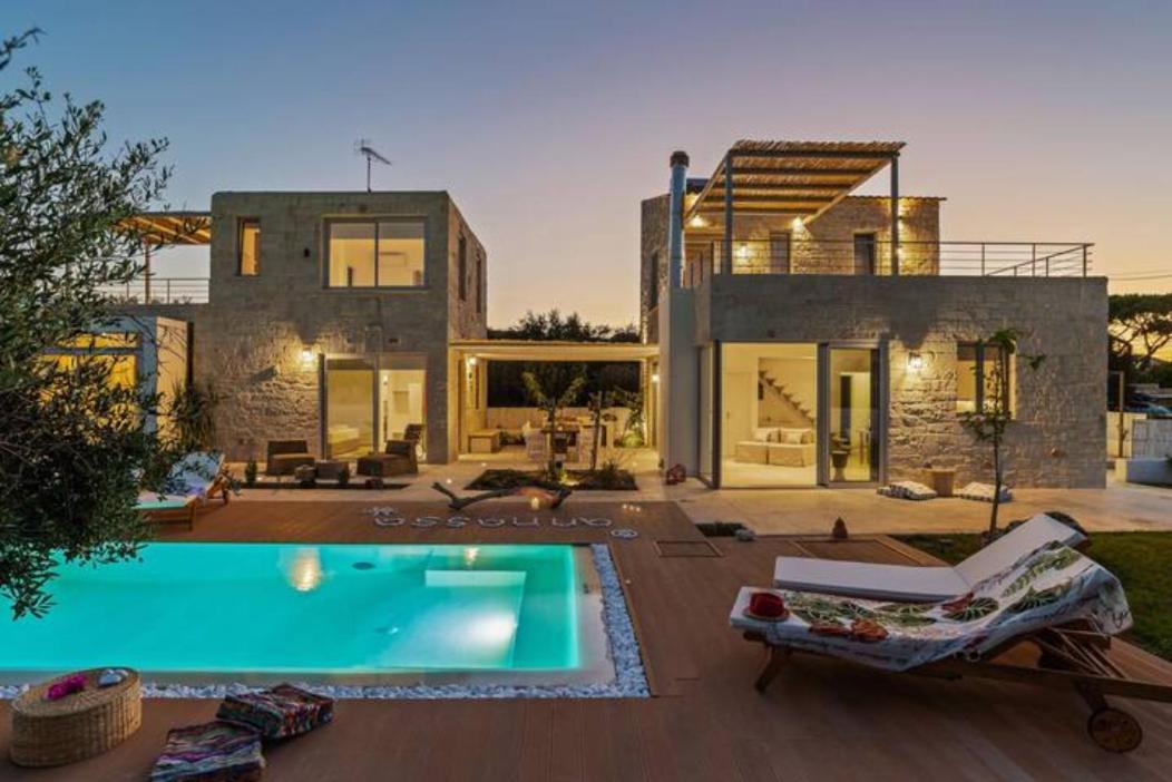 Villa Annassa Almyrida Almirida Exterior foto
